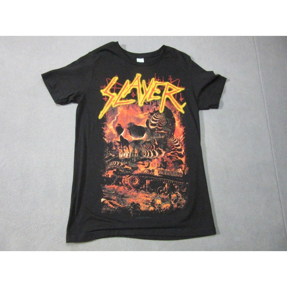 Slayer Shirt Adult Small Black 2019 Final World Tour Band Metal Concert Tee